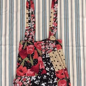 Urban Outfitters Floral Overall Dress